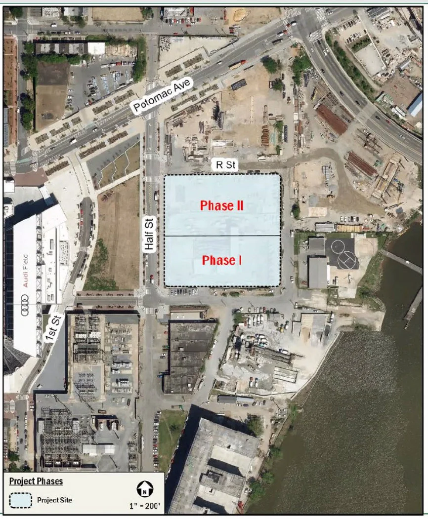 451 Units Followed By Full-Service Grocery: The Plans for a Buzzard Point Concrete Plant