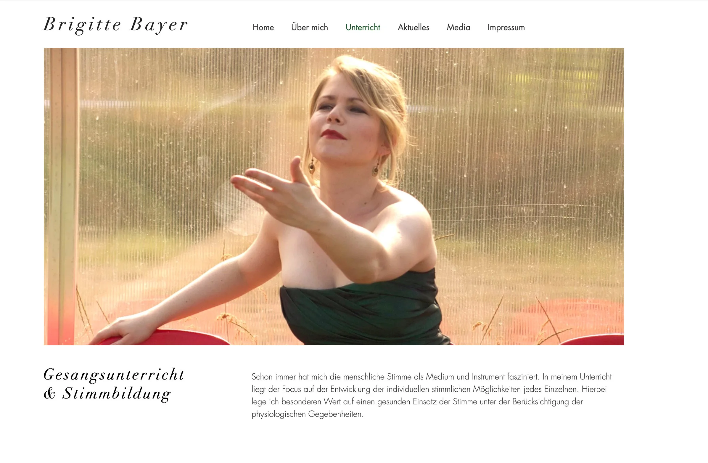  Artist Portrait Brigitte Bayer Berlin, Germany 