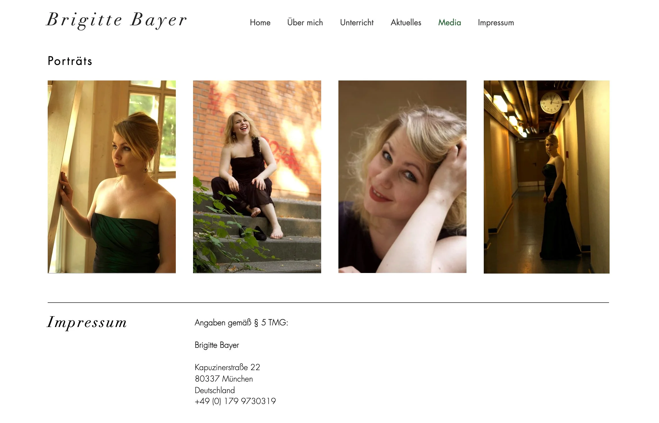  Artist Portrait Brigitte Bayer Berlin, Germany 