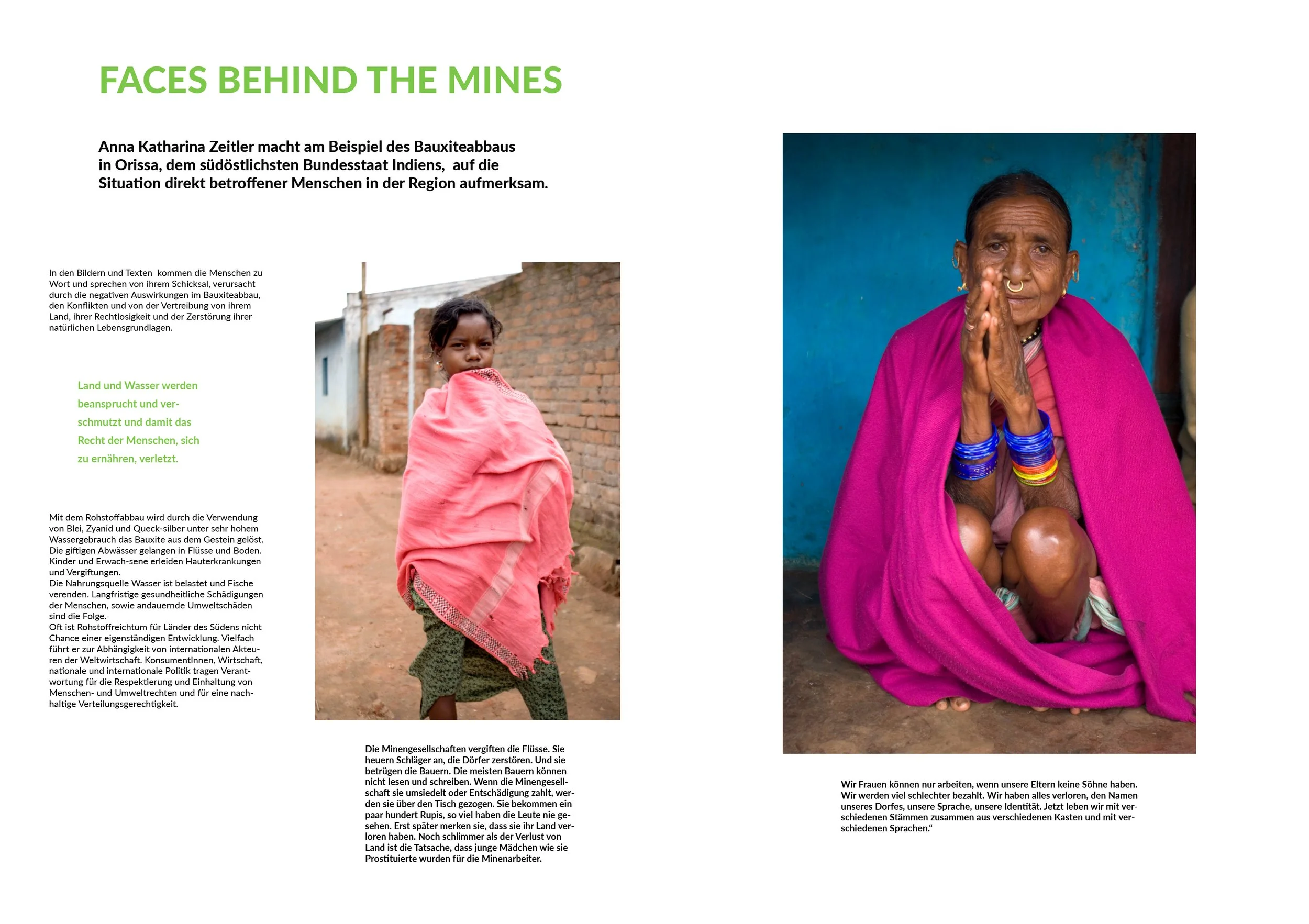  Faces behind the Mines for Magazin Zeitgeist India 