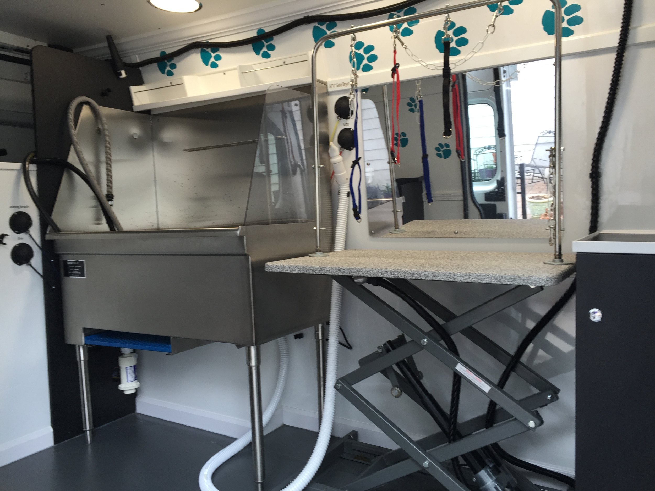 pet grooming on wheels