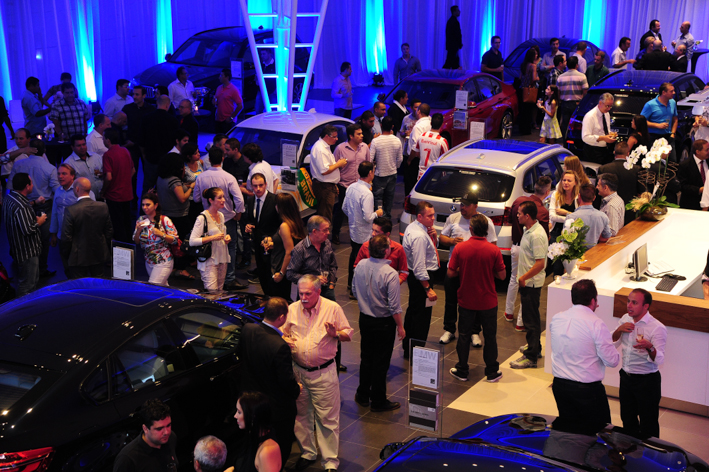 vista geral do ambiente, bmw