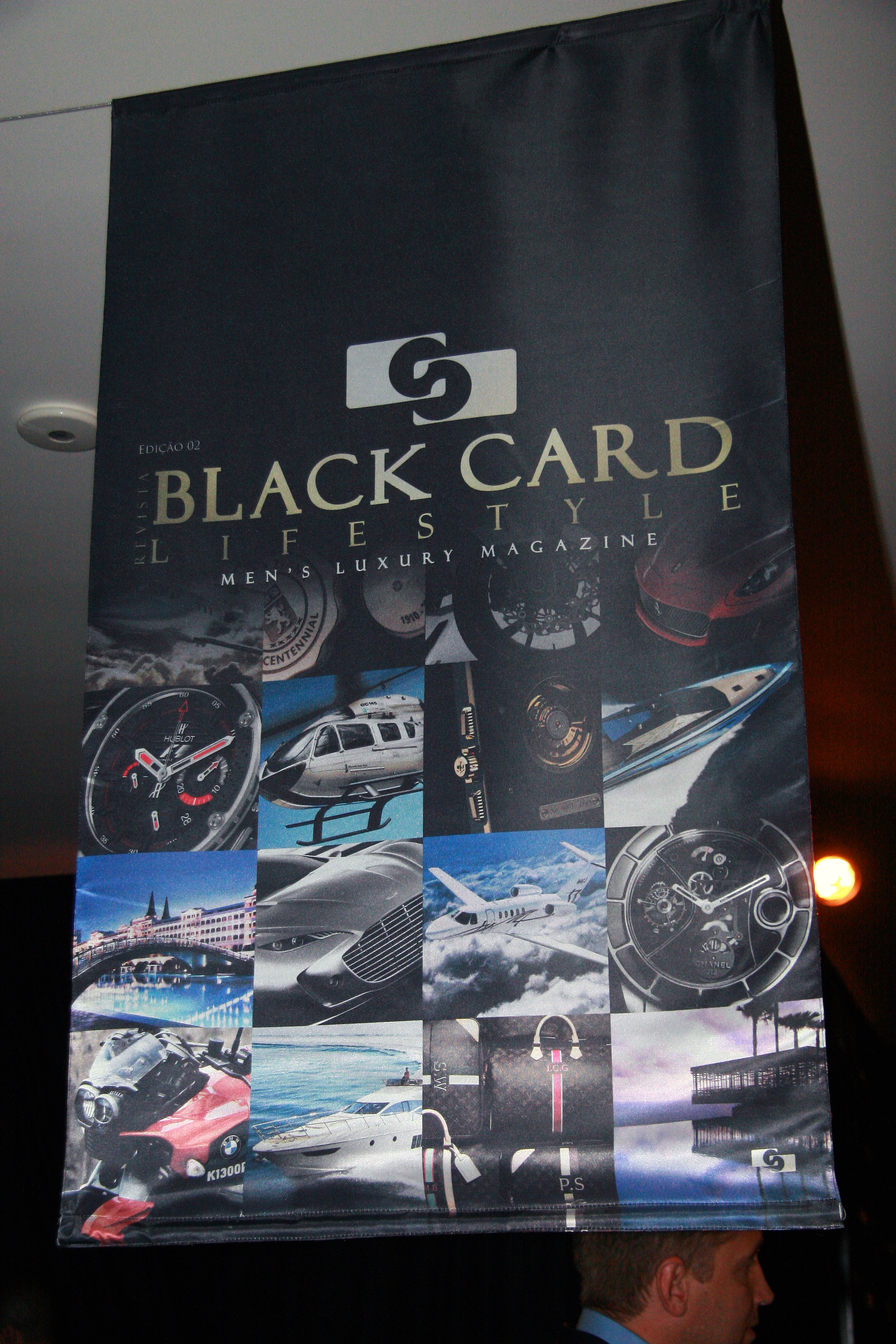 comunicação, lançamento da revista black card
