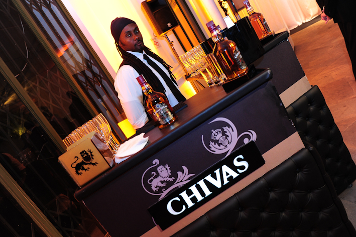 cross brand chivas, evento best of black card