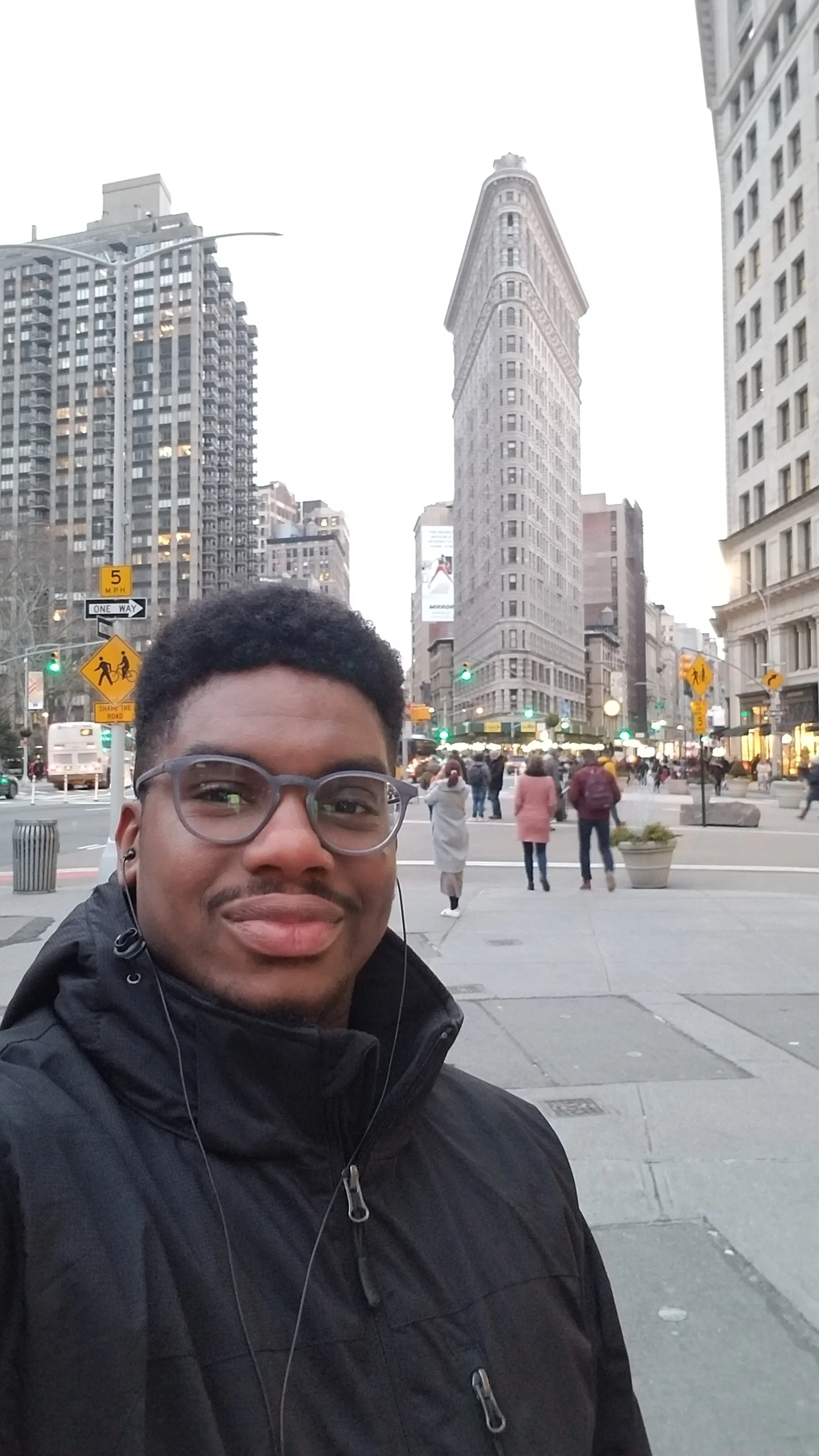 Flatiron Building near Madison Square Park