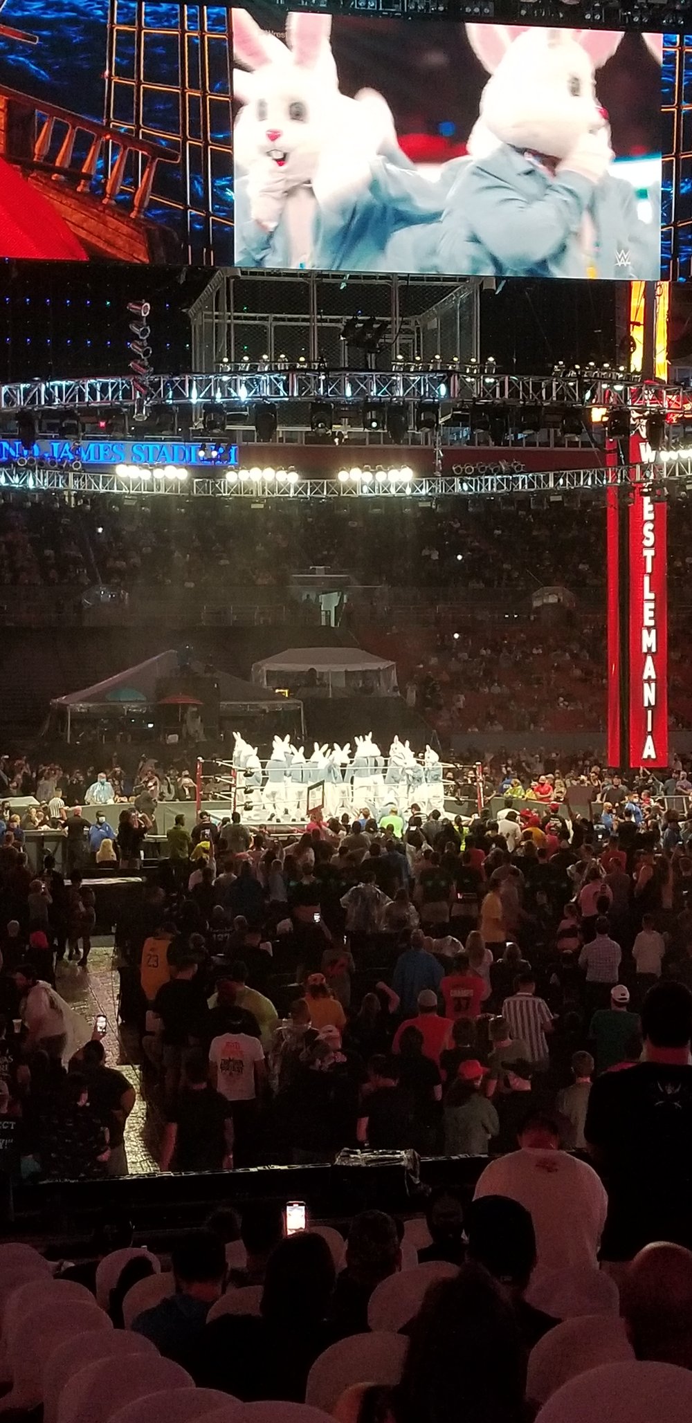 37 observations on attending WrestleMania 37 in Tampa
