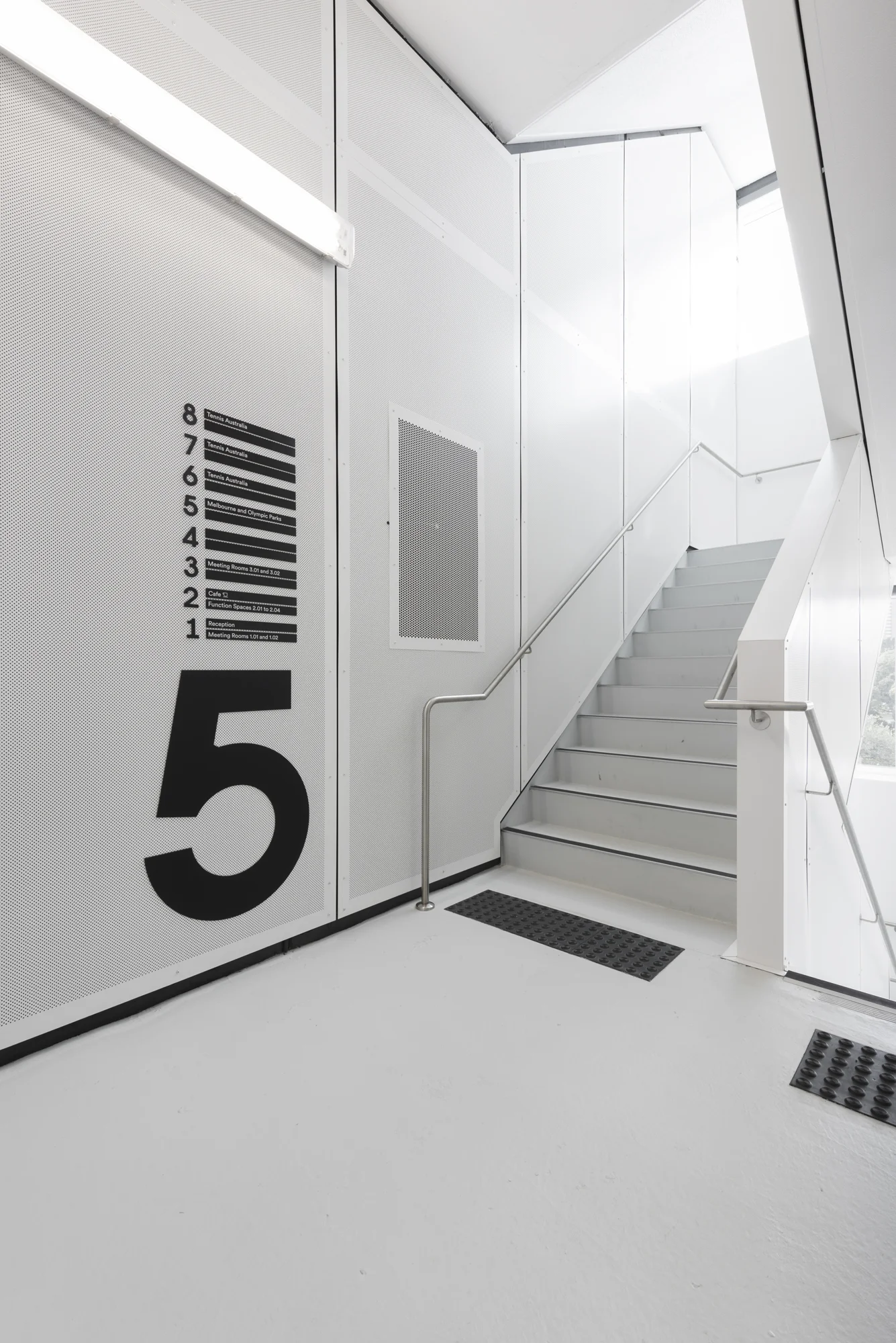 Tennis HQ Signage + Wayfinding #15 // Studio Semaphore
