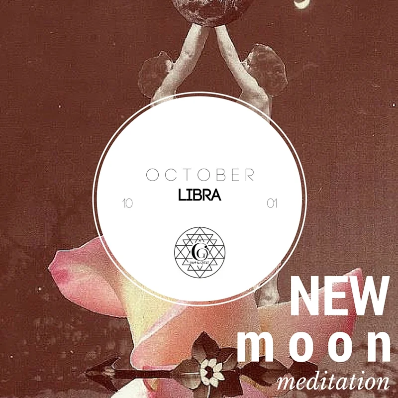 October's New Moon is in Libra. Libra is all about being diplomatic, just, sensual, luxuriating, charming, artistic. Join us October 1st! Get Tickets!