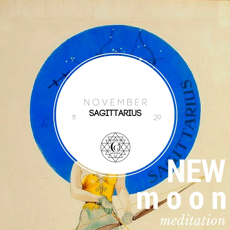 November's New Moon is in Sagittarius. Sagittarius is all about being truthful, optimistic, philosophical, independent, inquiring, futuristic. Join us November 29th! Get tickets!