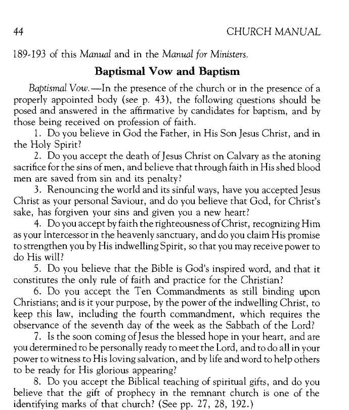 1986 Church Manual, pg. 44