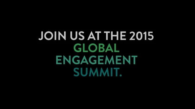 Apply to the 2015 Global Engagement Summit