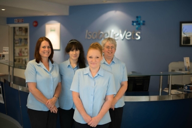 Isabelle Vets staff were excited to be using a LMS to access training.