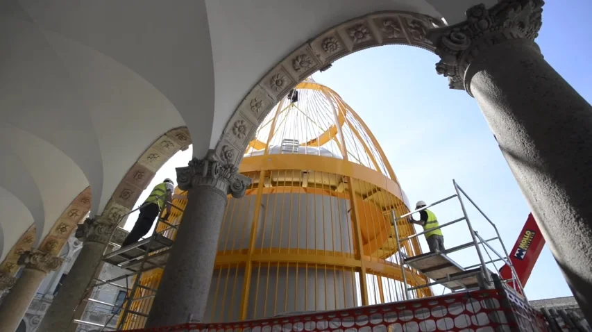 Fase di montaggio: Fase di montaggio del secondo troncone