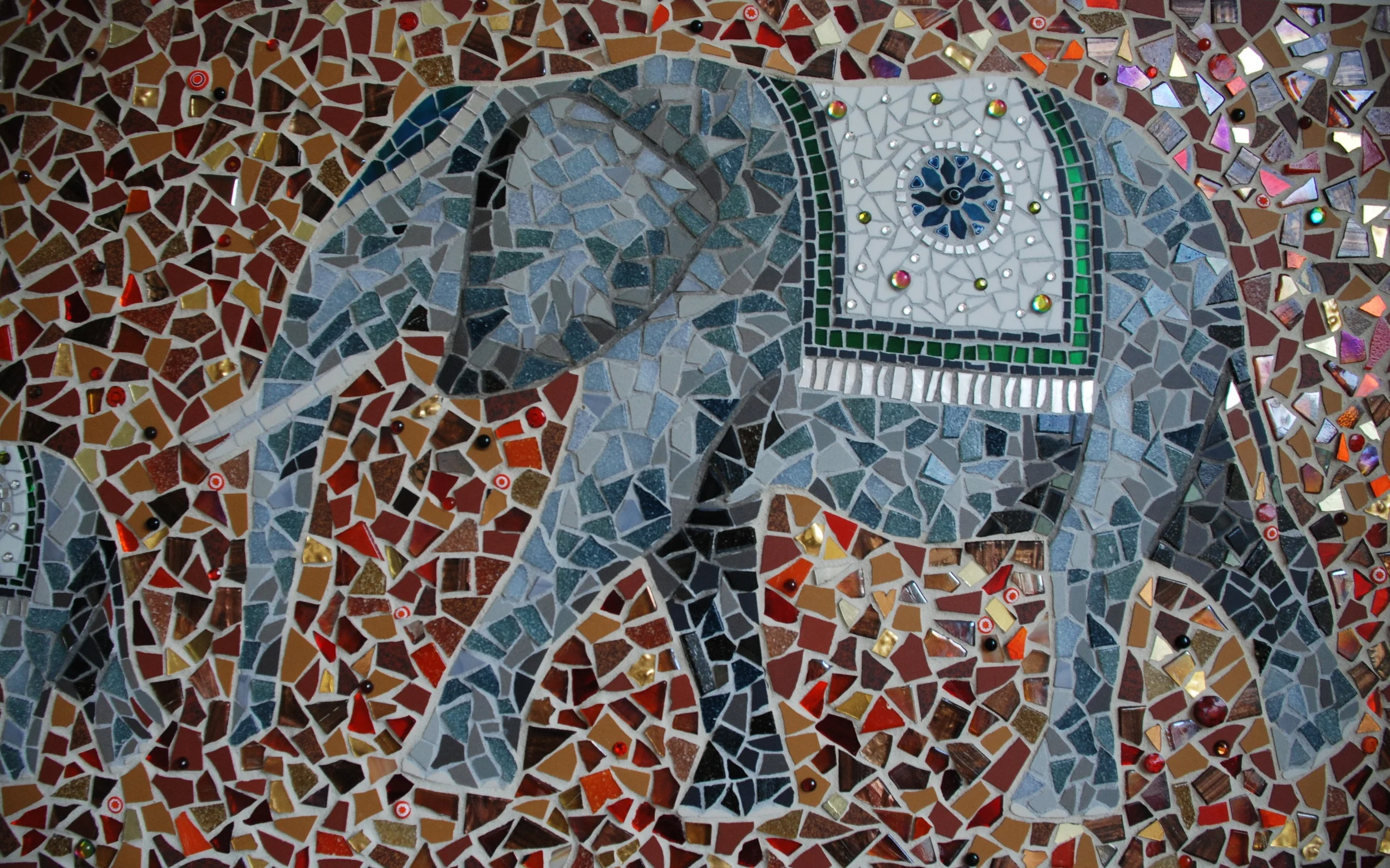 Detail from elephant commission.