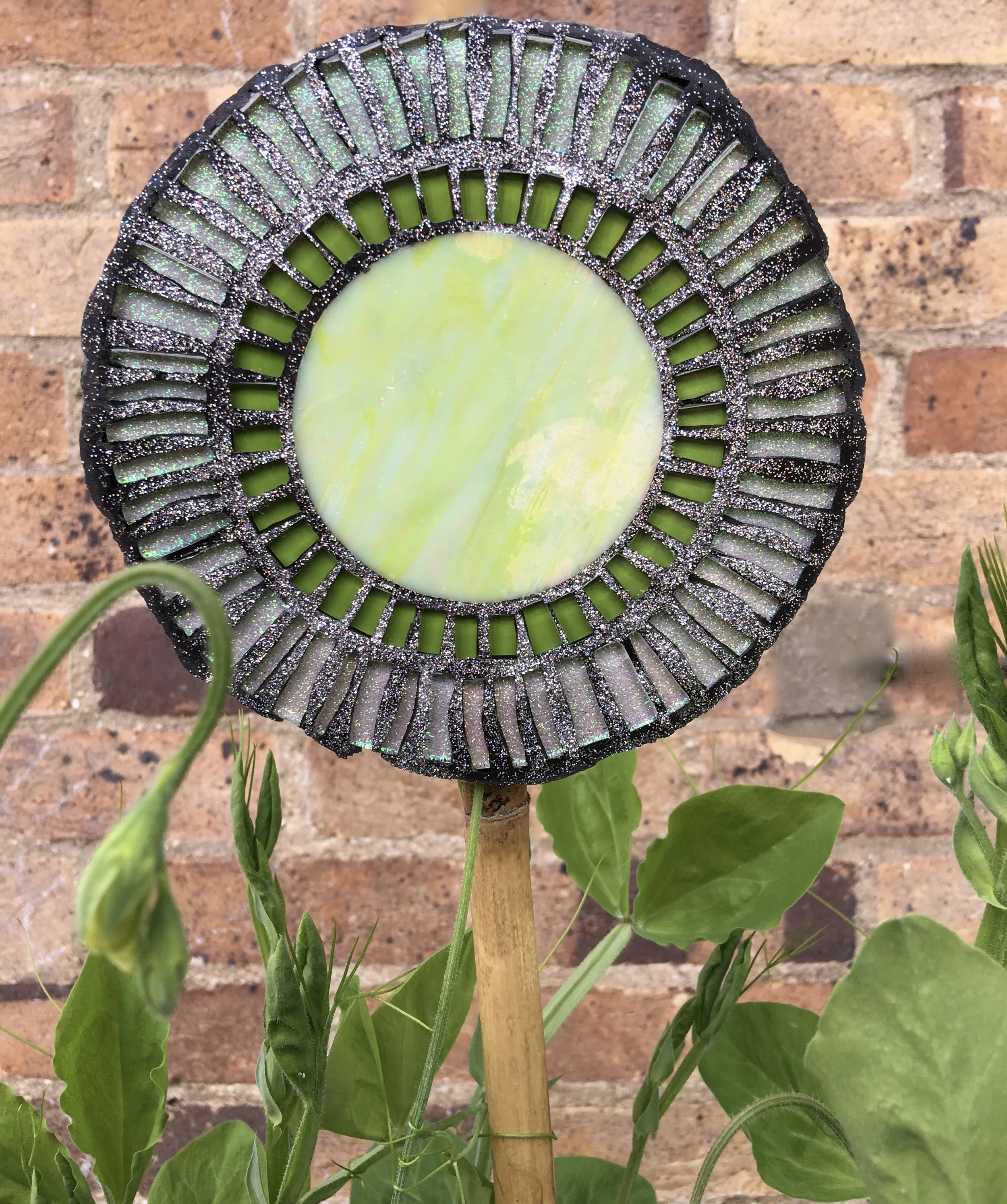 Mosaic flower - one of a variety of colours to choose from