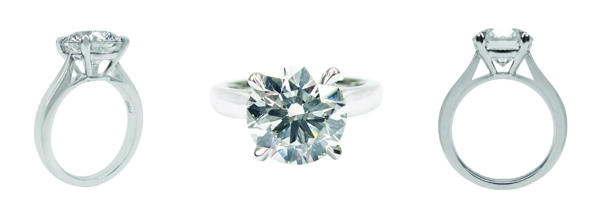 FOUR CLAW DIAMOND SOLITAIRE BASKET SETTING BESPOKE FINE JEWELLERY BY SHAHINA HATTA