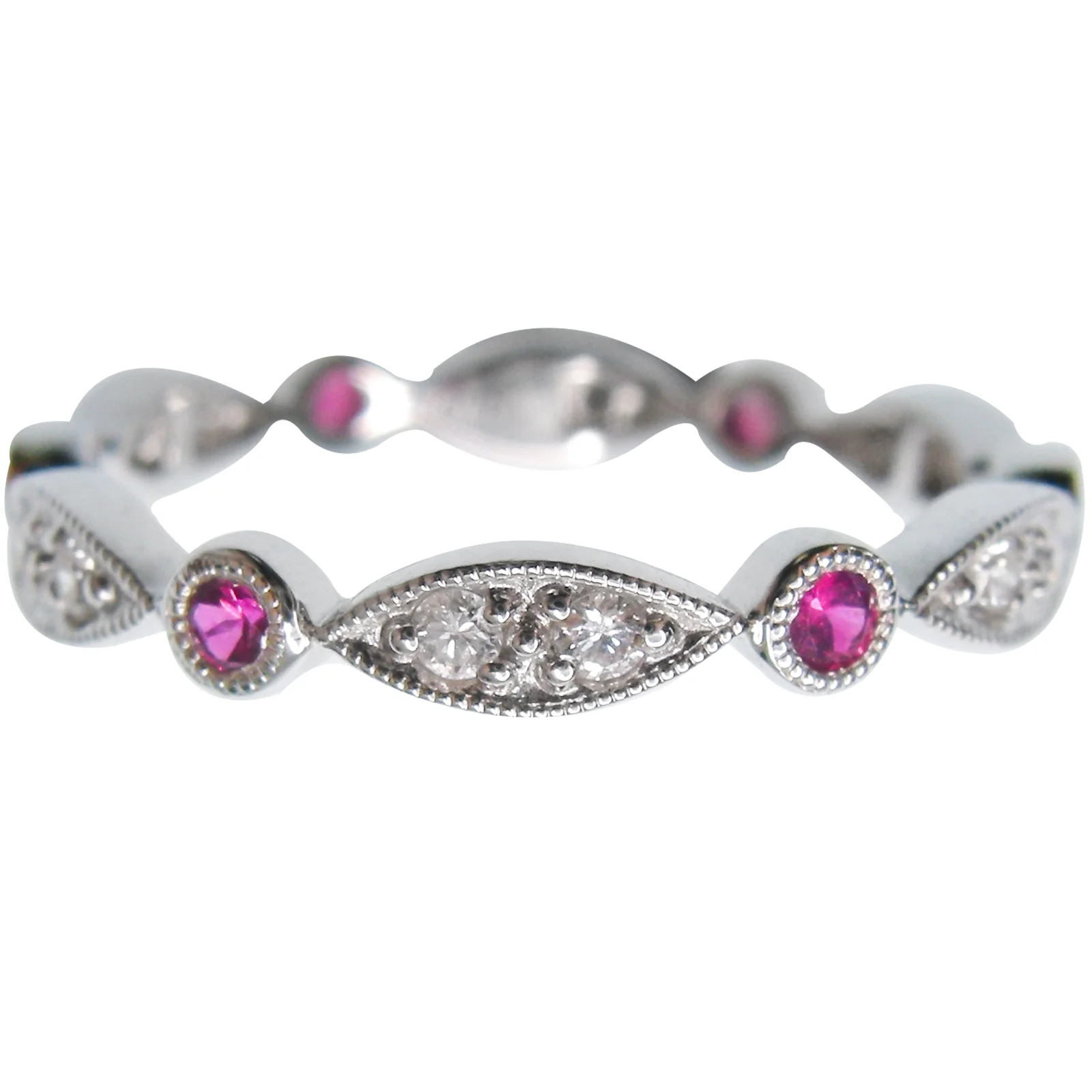 SIGNATURE RUBY & DIAMOND RING BESPOKE FINE JEWELLERY BY SHAHINA HATTA HONG KONG