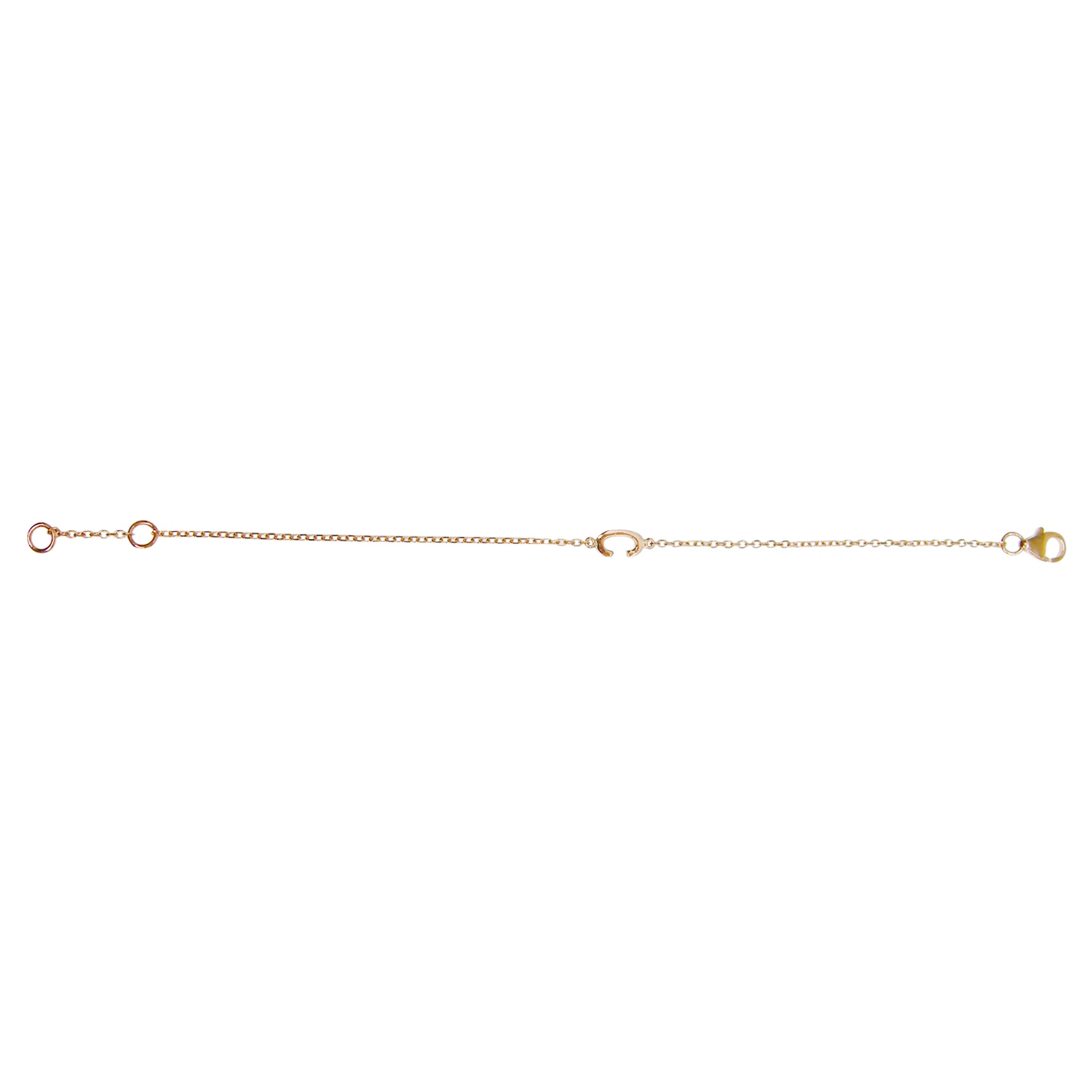 SIGNATURE INITIAL CHAIN BRACELET BESPOKE FINE JEWELLERY BY SHAHINA HATTA HONG KONG