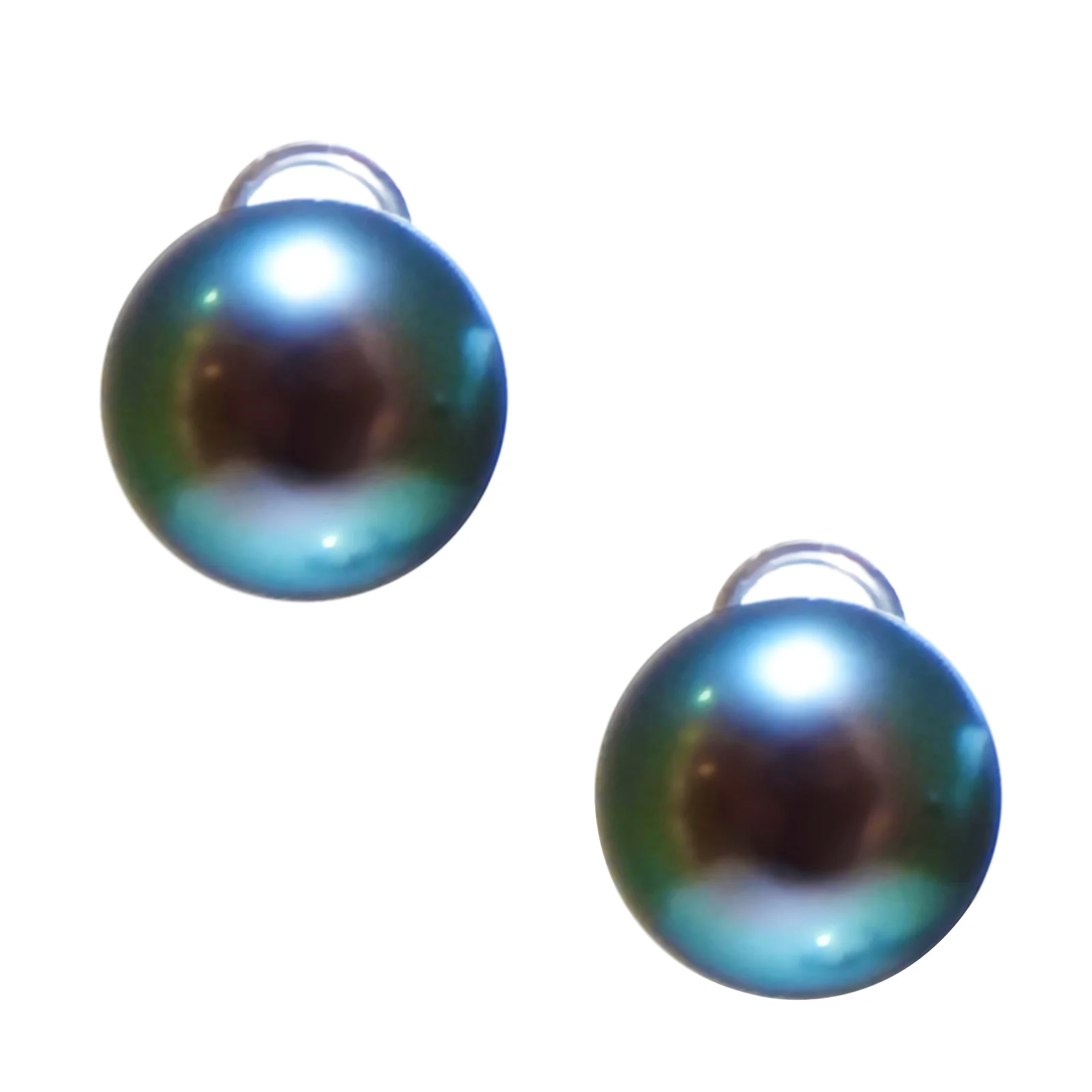 BLACK SOUTH SEA PEARL STUD EARRINGS BESPOKE FINE JEWELLERY BY SHAHINA HATTA