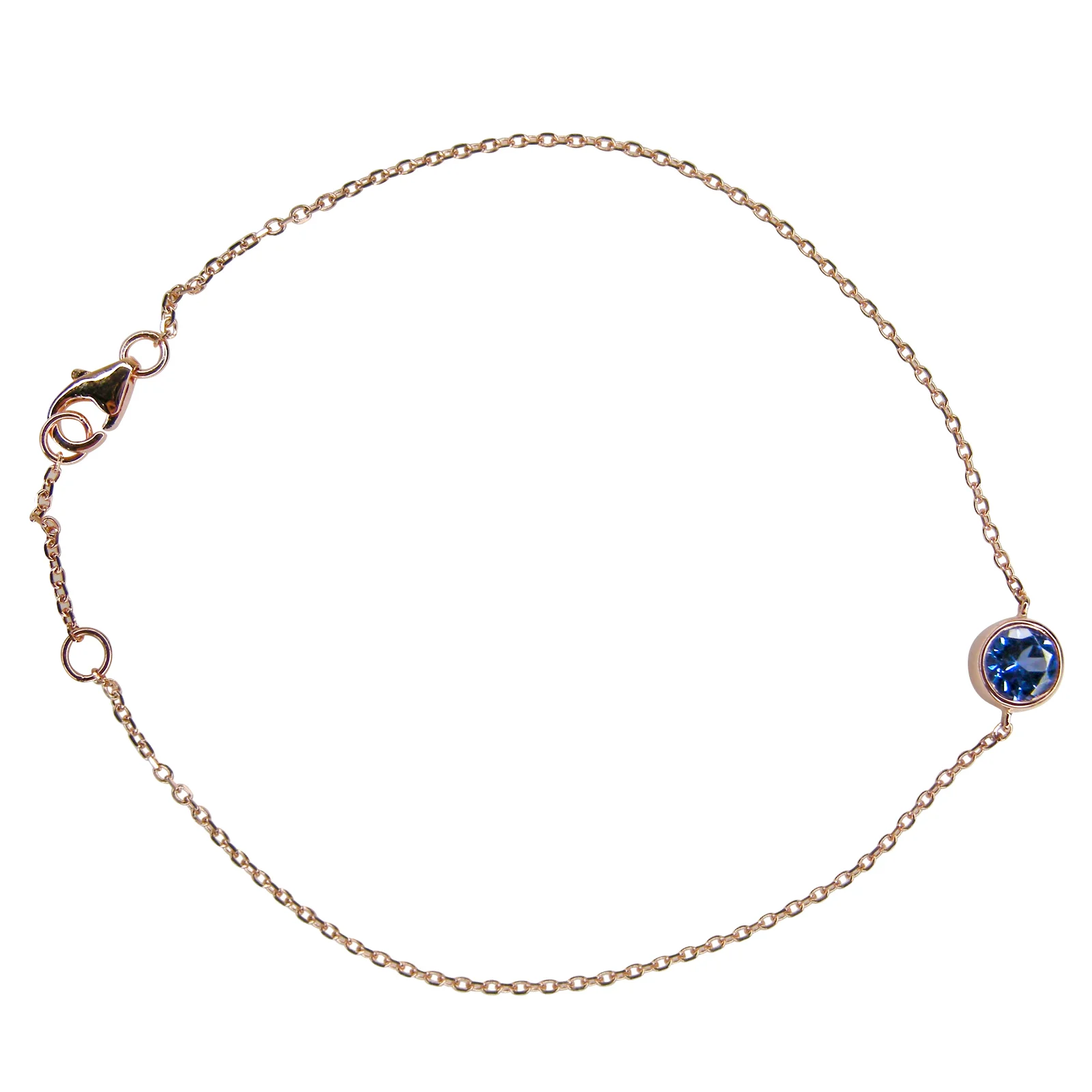 SIGNATURE TANZANITE BIRTHSTONE BRACELET BESPOKE BY SHAHINA HATTA HONG KONG