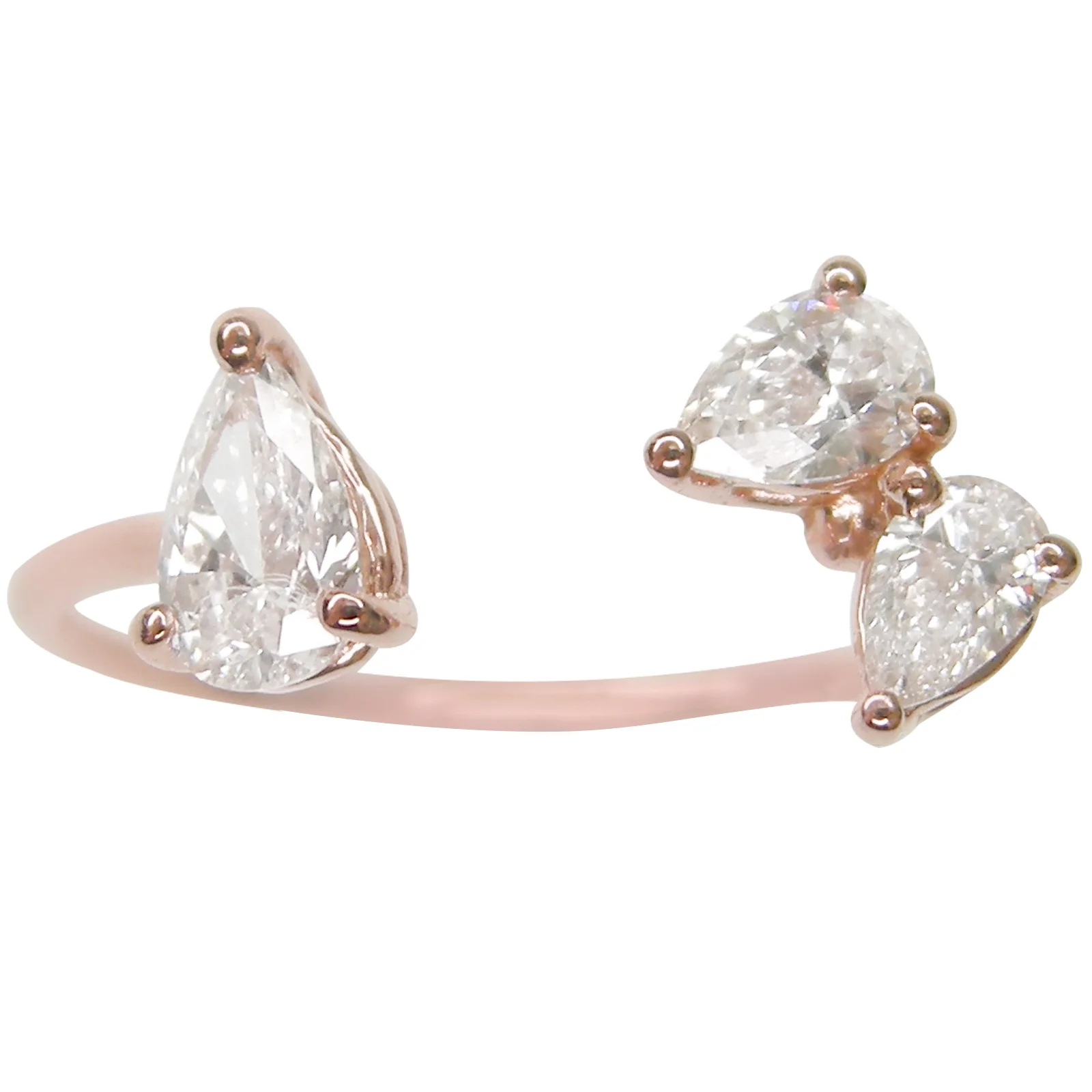 SIGNATURE MINI DIAMOND VINE RING BESPOKE BY SHAHINA HONG KONG