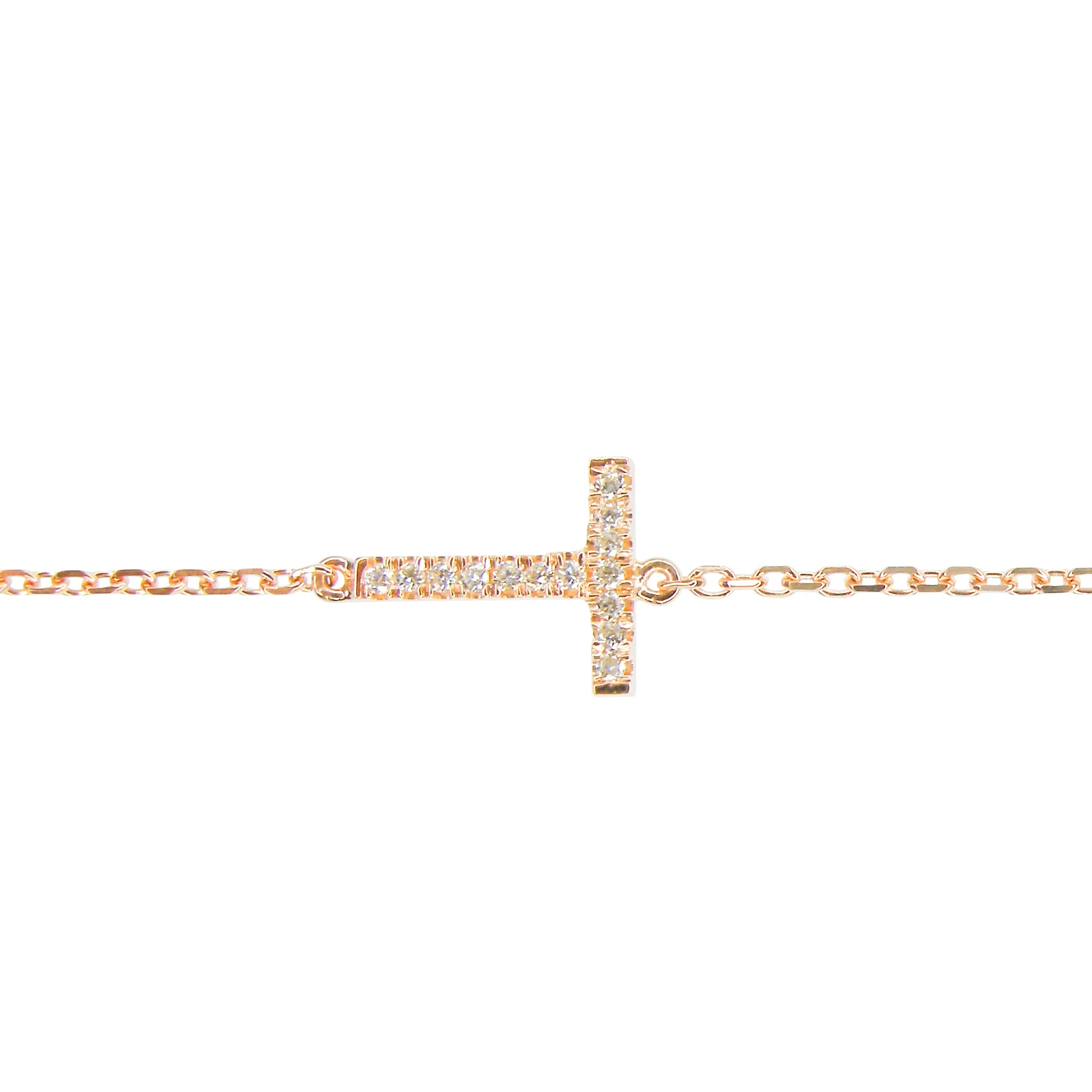 SIGNATURE DIAMOND TWO-INITIAL BRACELET BESPOKE FINE JEWELLERY BY SHAHINA HATTA HONG KONG