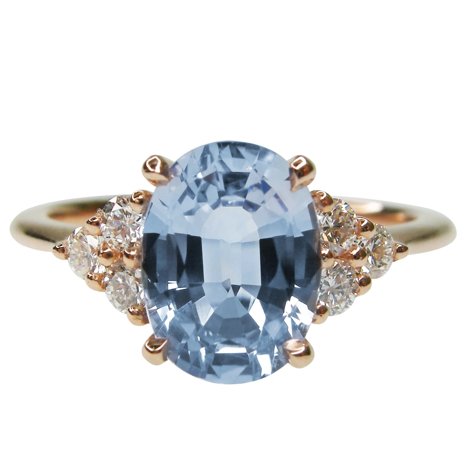 MINT CEYLON BLUE SAPPHIRE RING BESPOKE FINE JEWELLERY BY SHAHINA HATTA HONG KONG