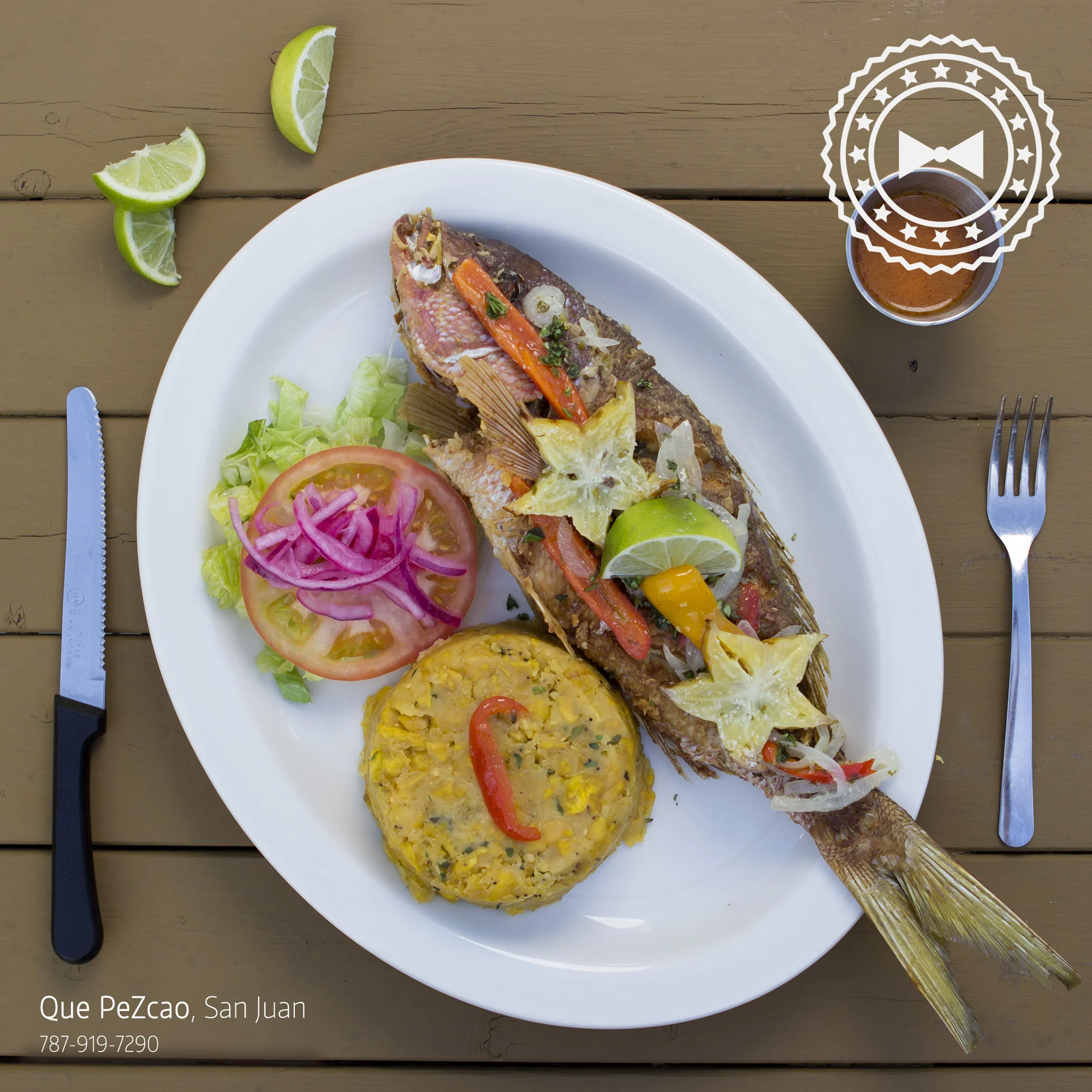  Chillo Frito, de Que PeZcao' , San Juan