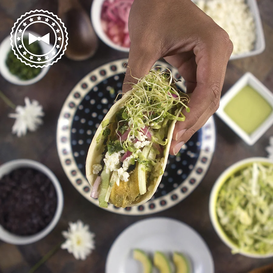 Veggie tacos.