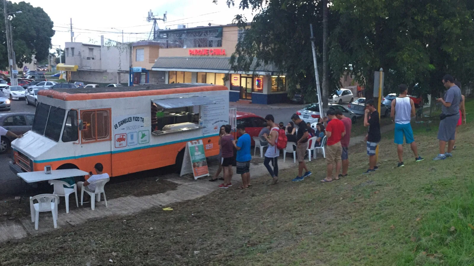 La Sambuca Foodtruck antes de abrir. Foto subministrada por A. Otero.