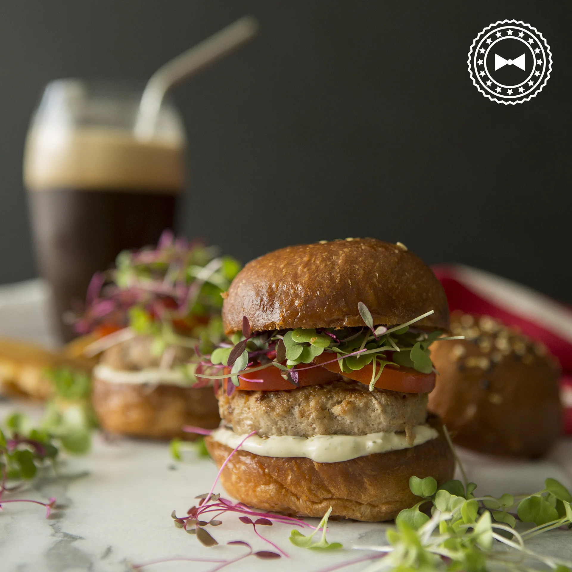 Sliders de pavo