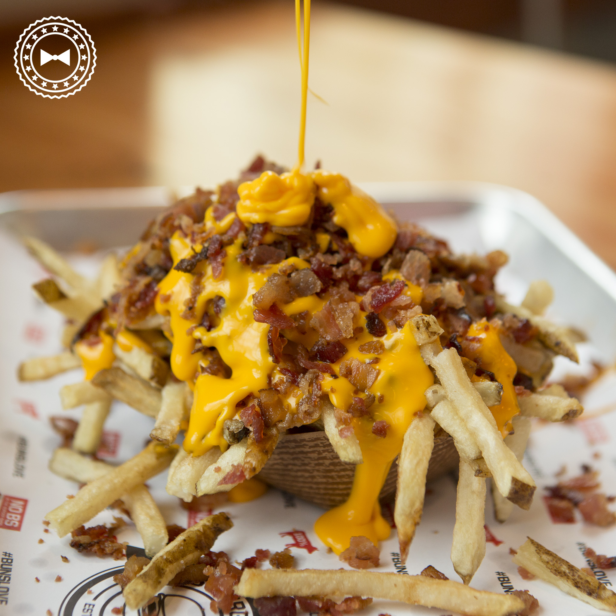 Papar con queso y bacon • #BUNSLove