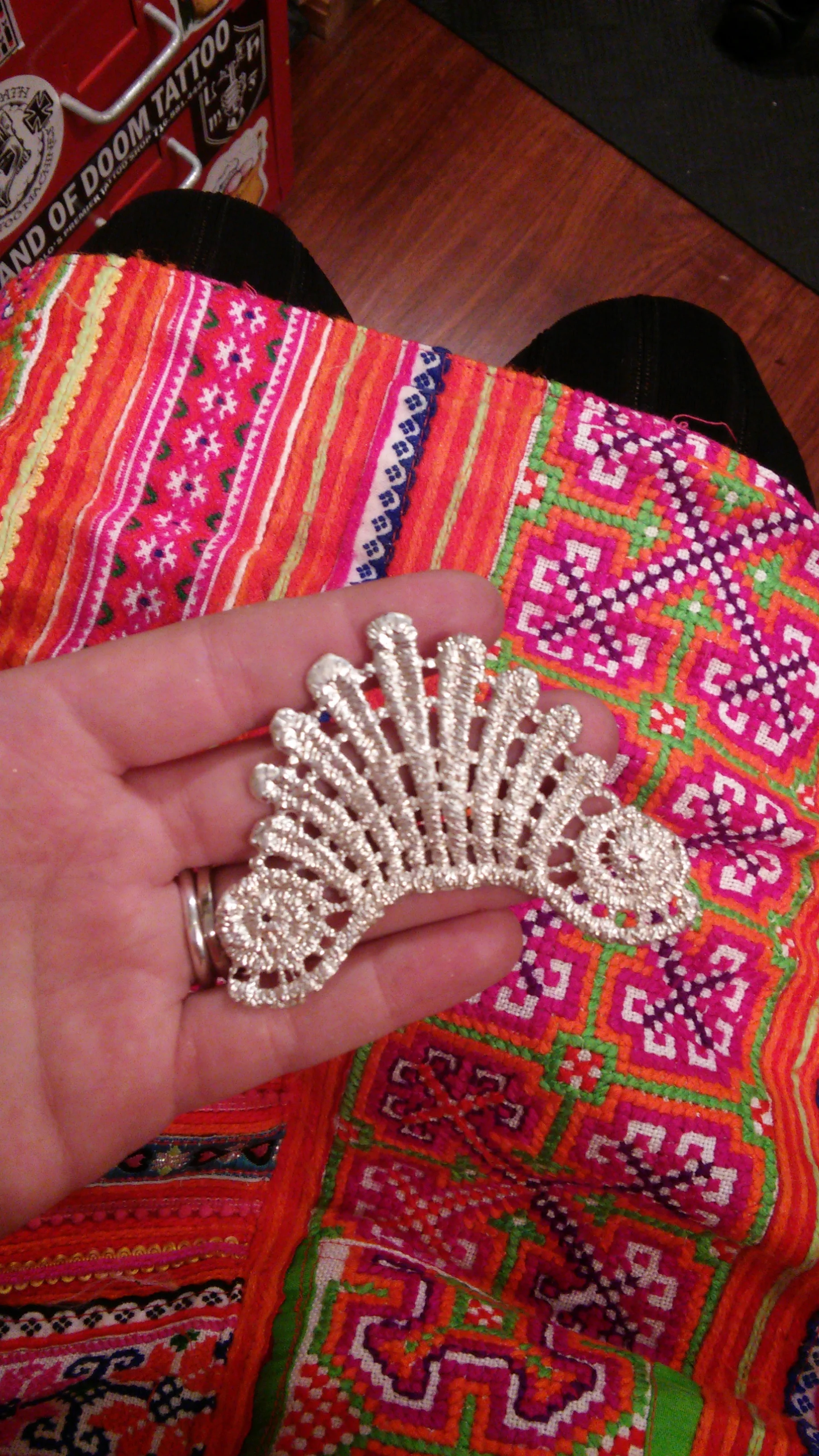 casted lace jewelry