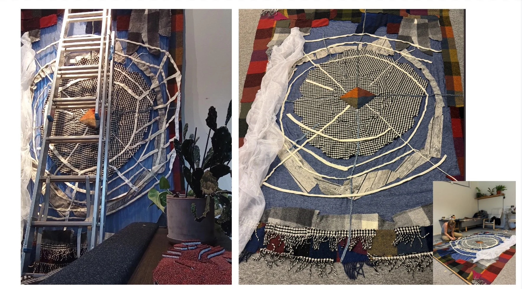 "I DO,  I REDO,  I UNDO,  woven entities" 