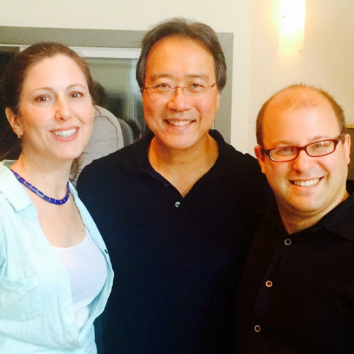 SCOTT GENDEL WITH CAMILLE ZAMORA AND YO-YO MA 