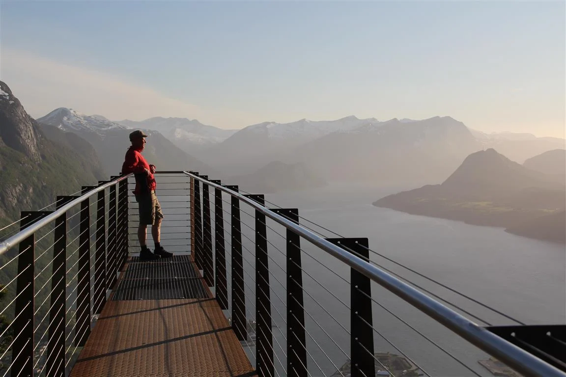 Kveldstur til Rampestreken ved Åndalsnes.