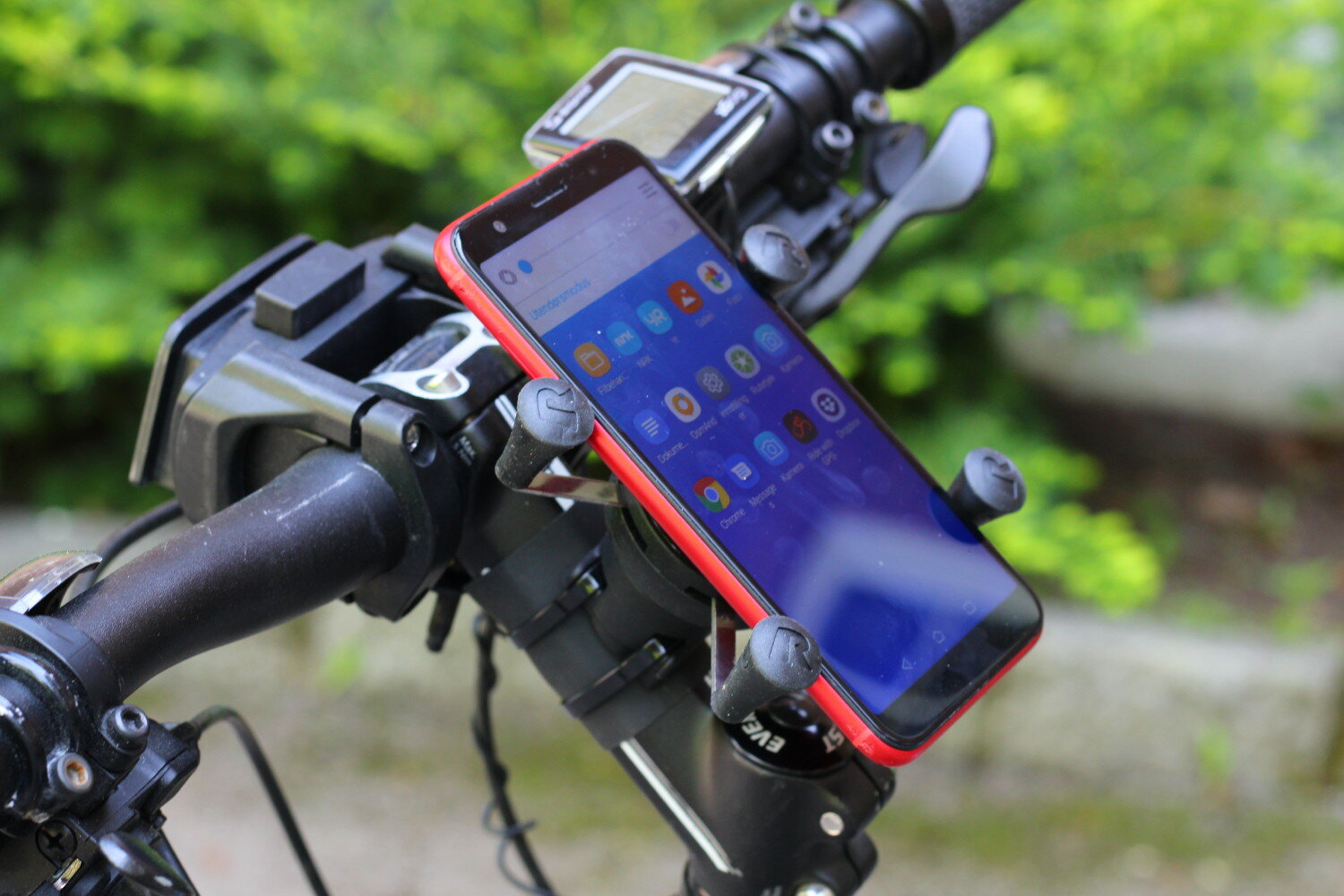 Test: Ram mounts x-grip mobilholder for sykkel — SIRASVERDEN.NO