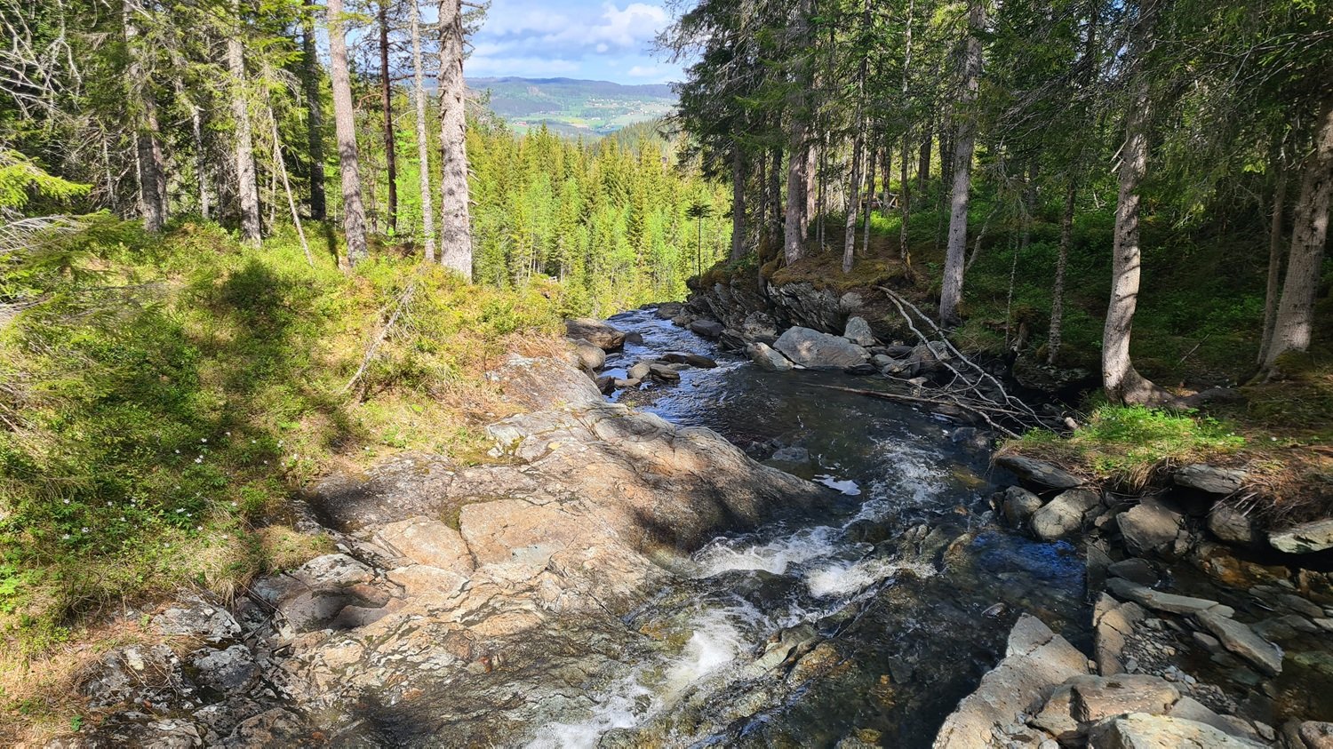 Toppen av Stormorfossen.