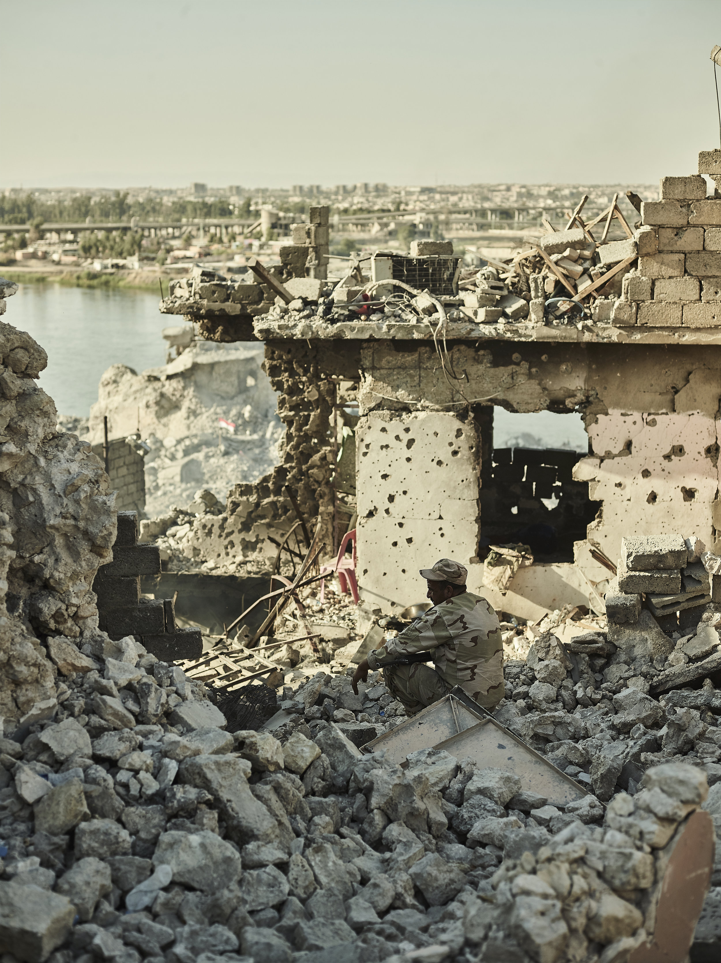 Destroyed homes, West Mosul