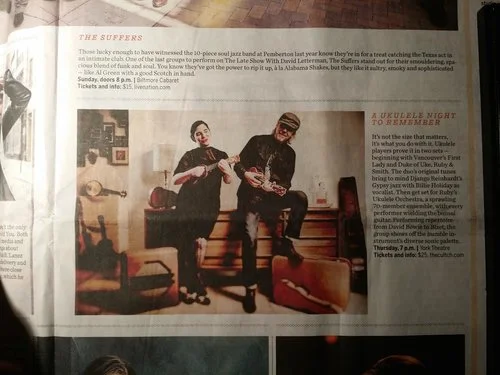 A Ukulele Night to Remember