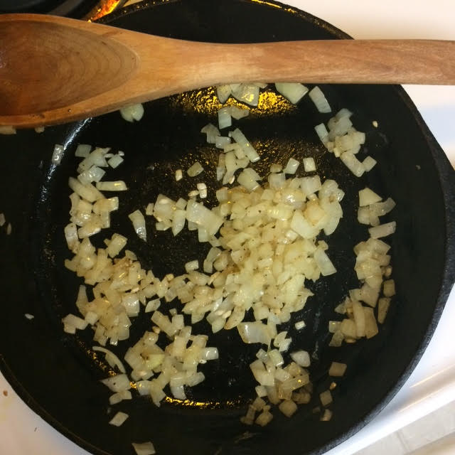 cooked onions