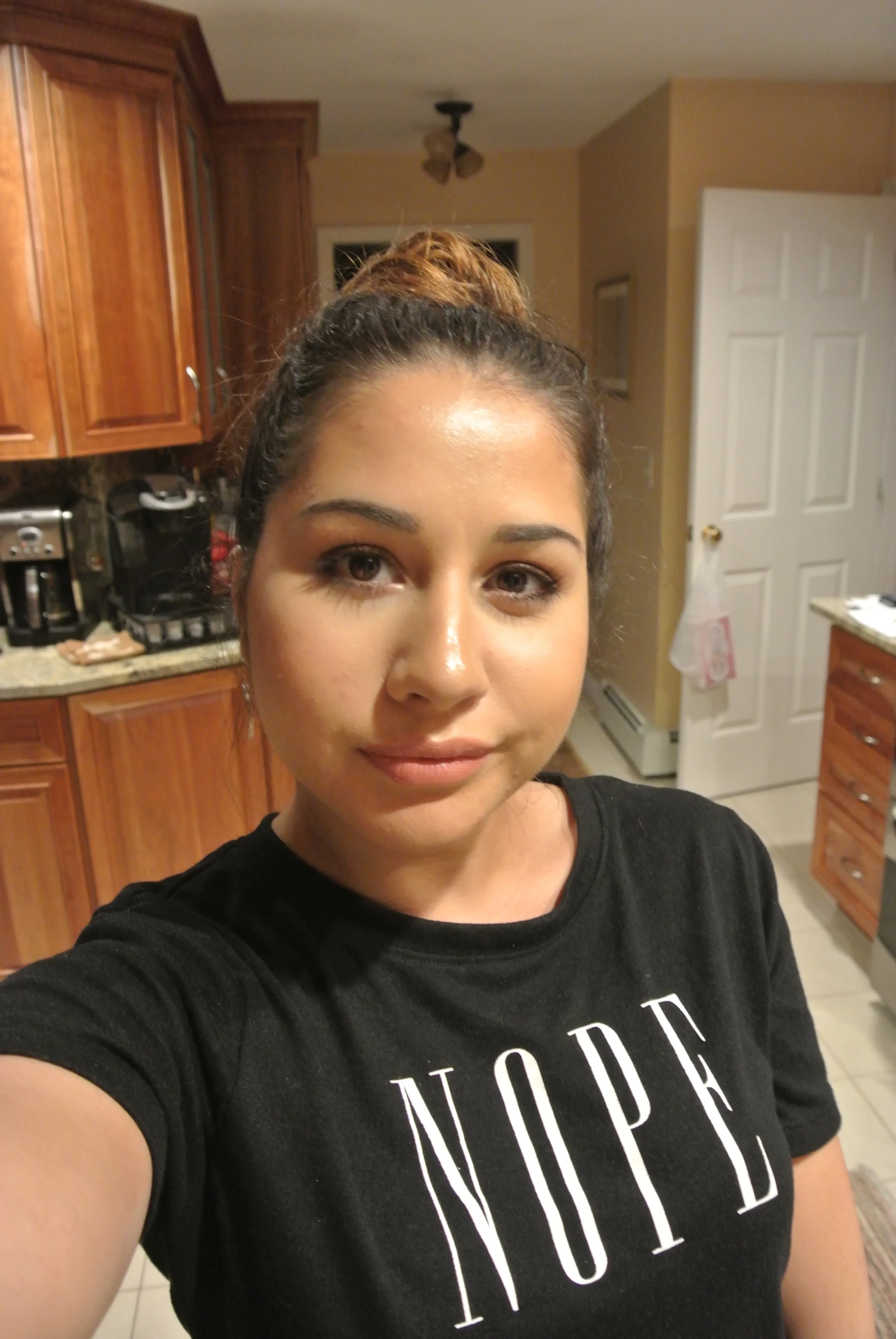 Eight hours after applying, 11 pm