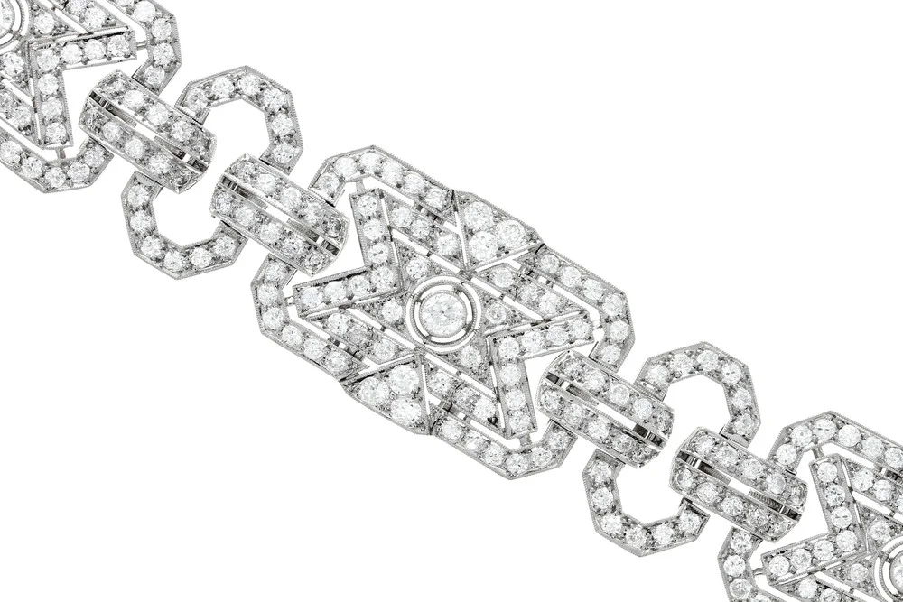 Art Deco Diamond Bracelet French- 3.jpg
