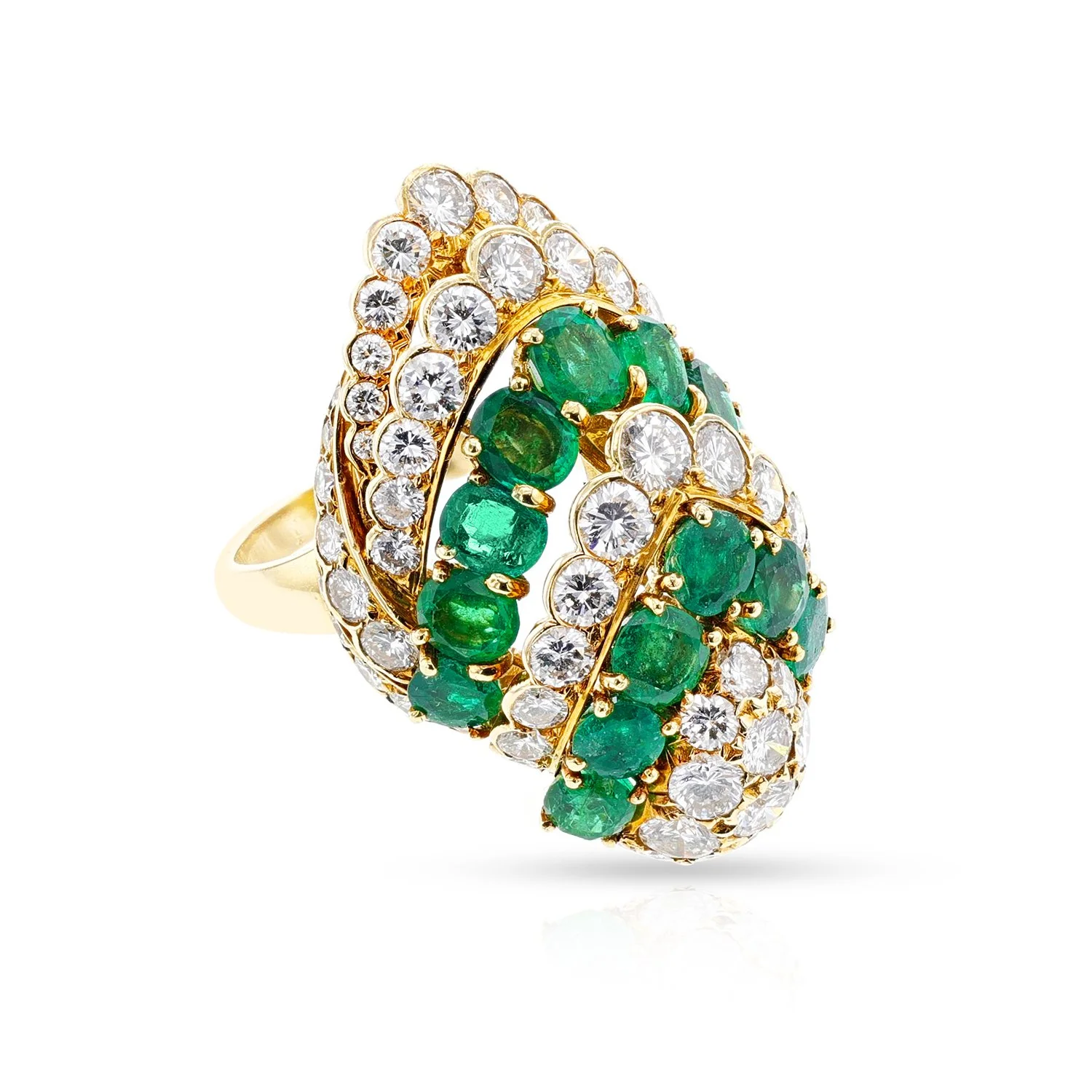 1254_ Bvlgari Emerald and Diamond Cocktail Ring-1.jpg