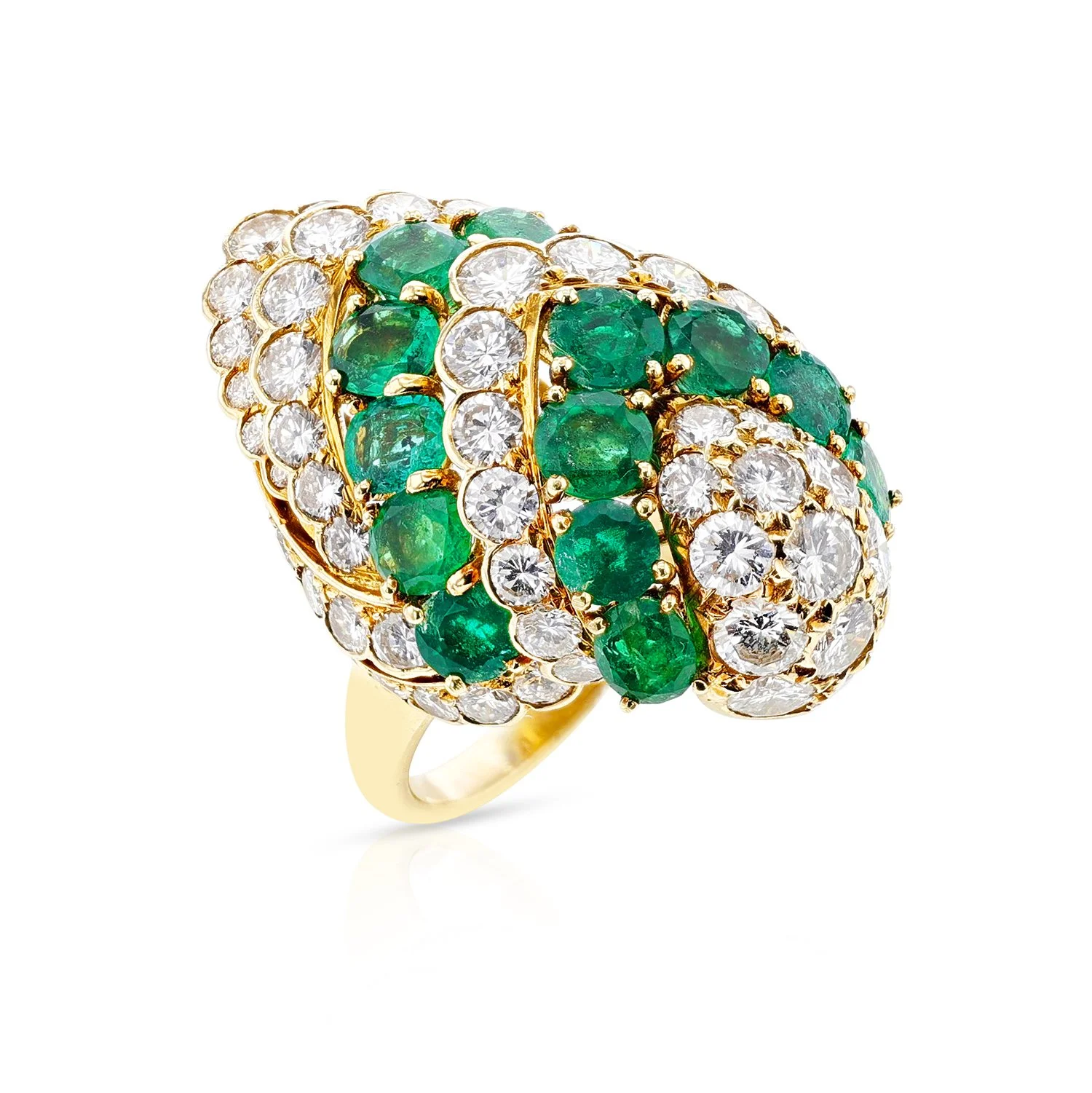 1254_ Bvlgari Emerald and Diamond Cocktail Ring-5.jpg