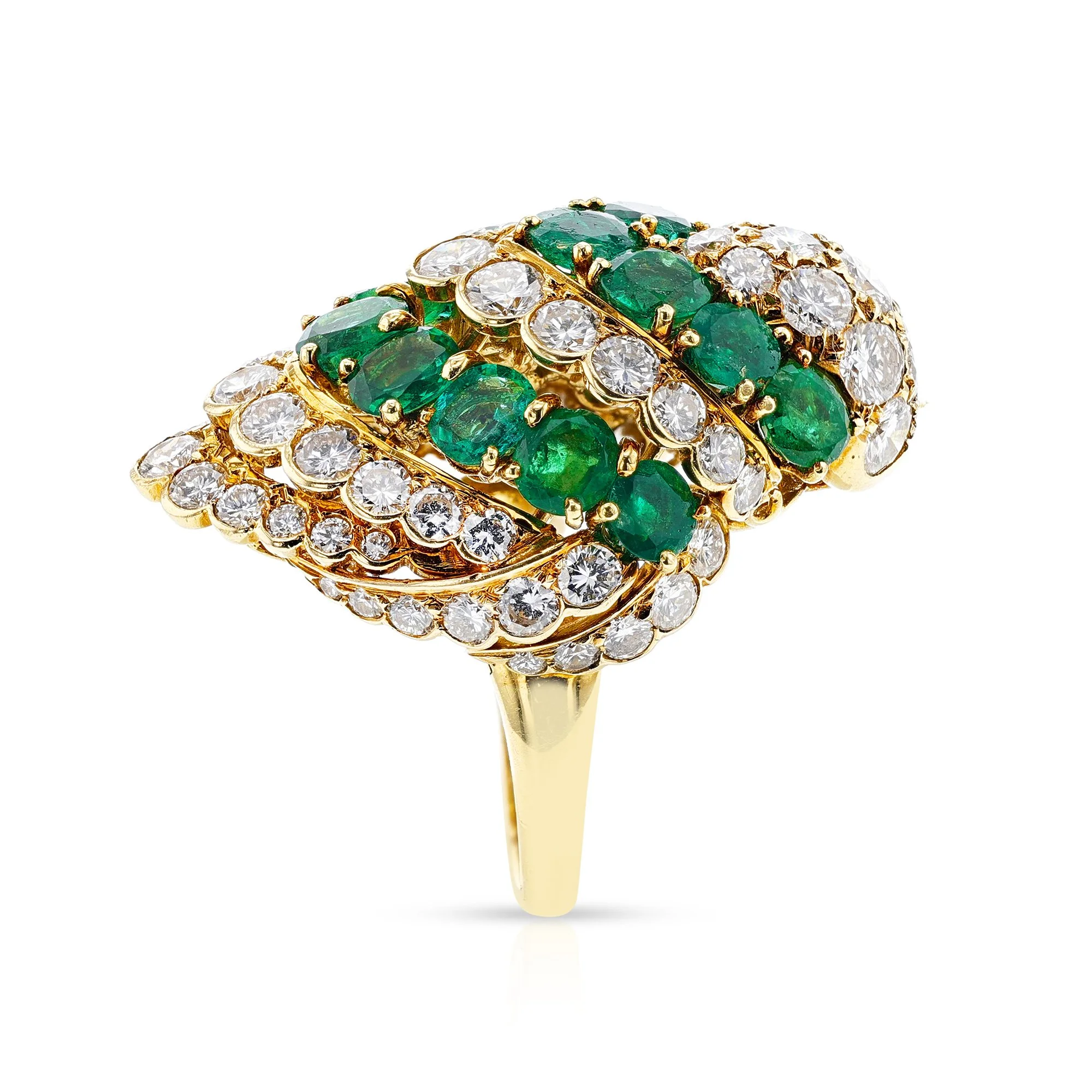 1254_ Bvlgari Emerald and Diamond Cocktail Ring-6.jpg