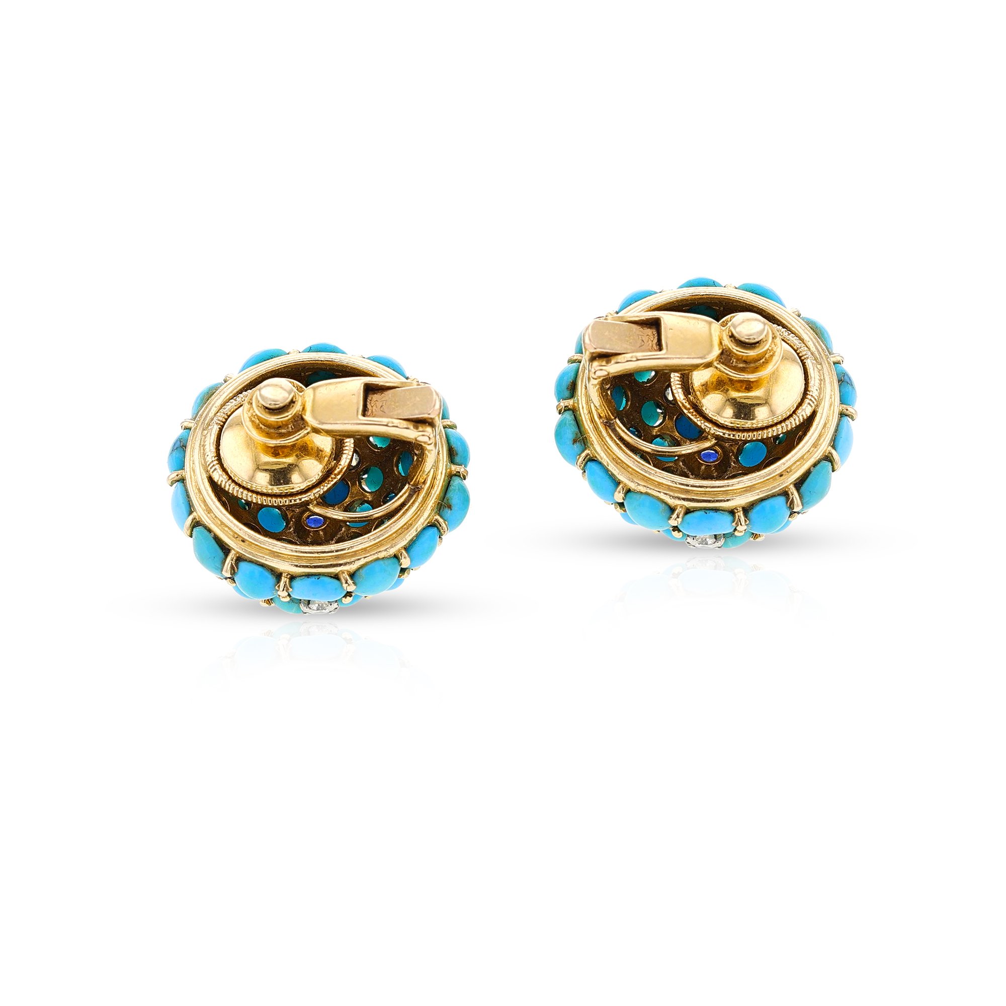 1250_ Round Turquoise and Sapphire Earrings (5).jpg