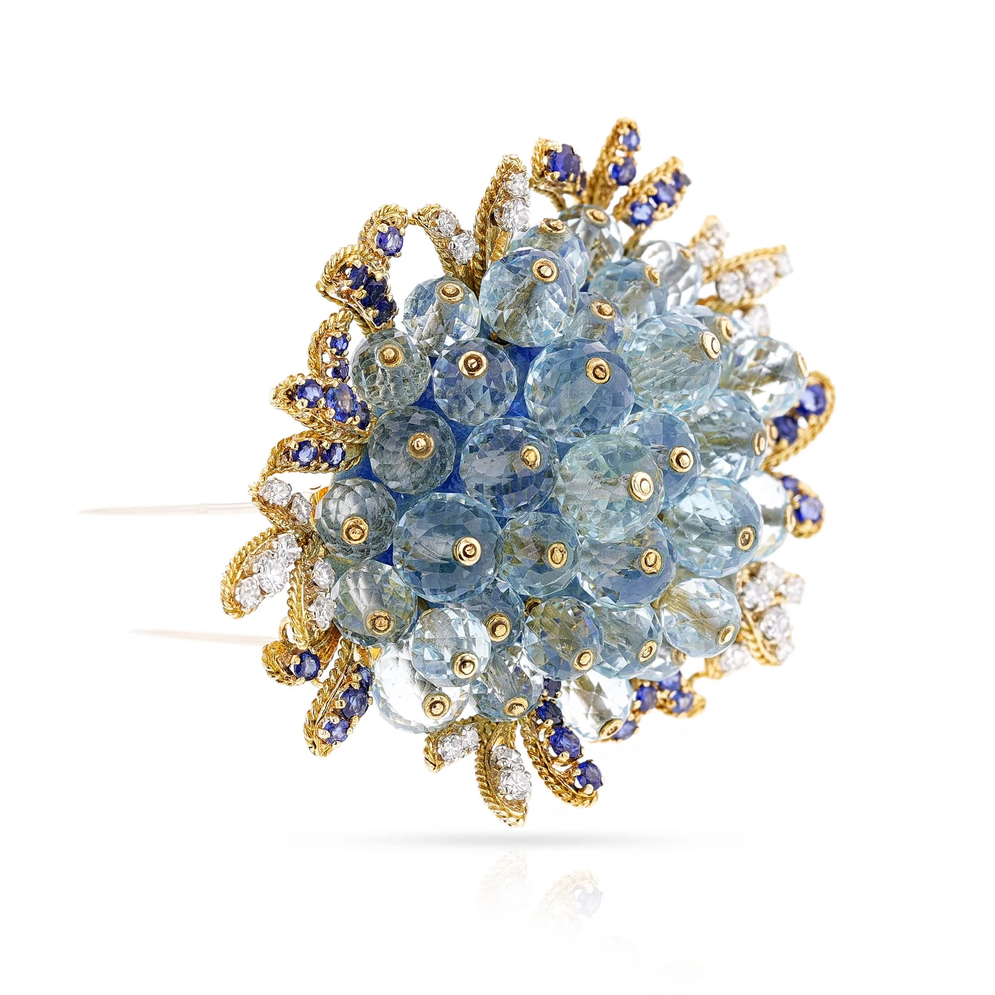 1245_ Fred Aqua and Sapphire Brooch(2).jpg