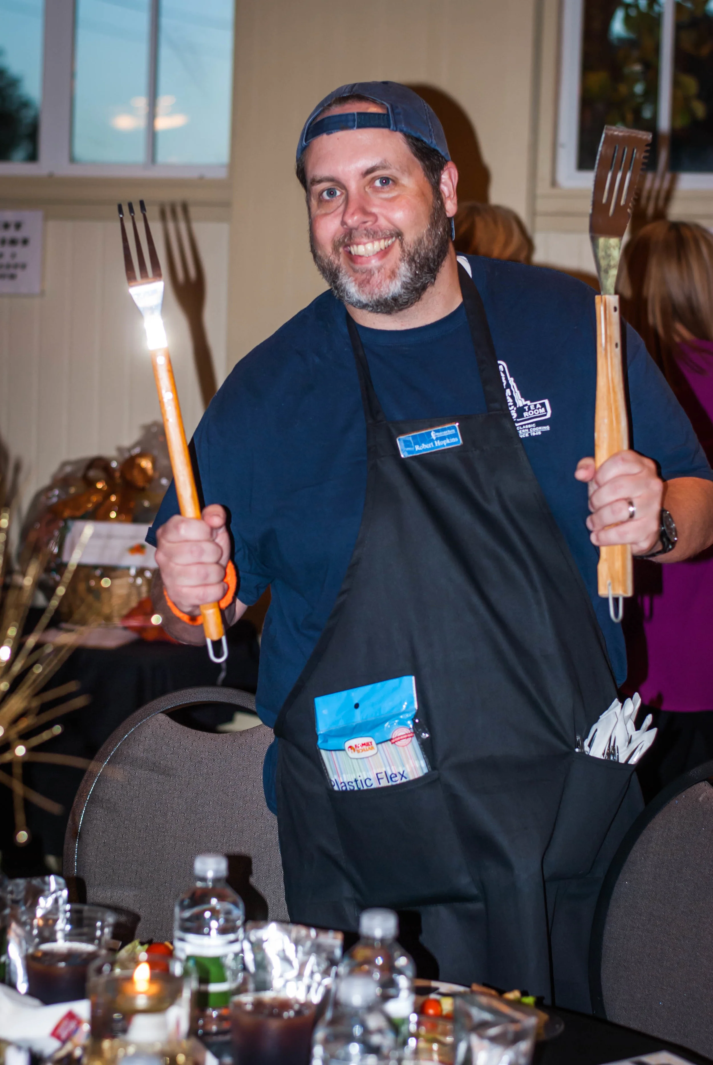 Celebrity Waiter Rob Hopkins