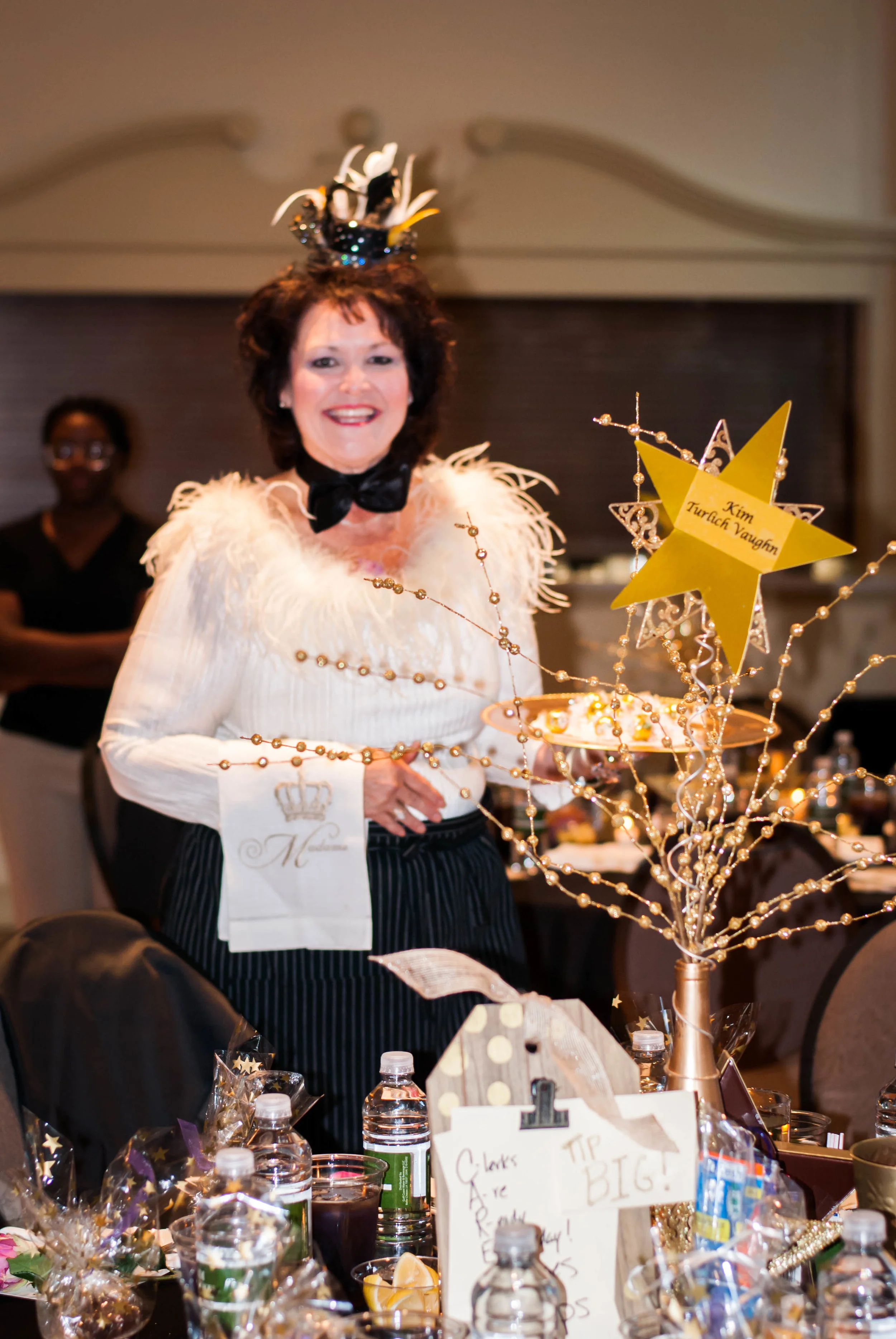 Celebrity Waiter Kim Turlich Vaughn
